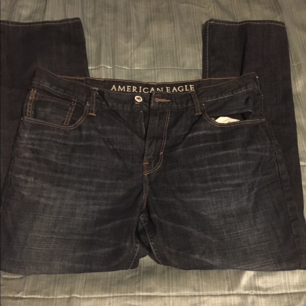 Men’s American Eagle jeans size 40 and hat